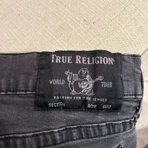 True Religion Men's Black Jeans size 36